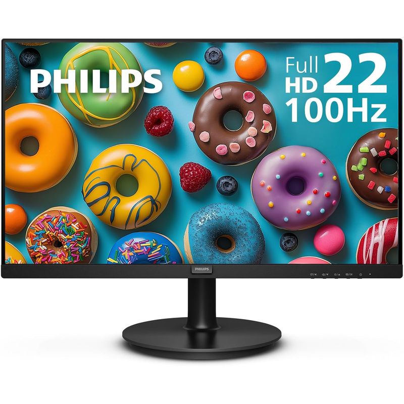 PHILIPS - MONITOR Philips 221V8LB FHD de 22 pulgadas 1920 x 1080100 Hz,HDMI VGA