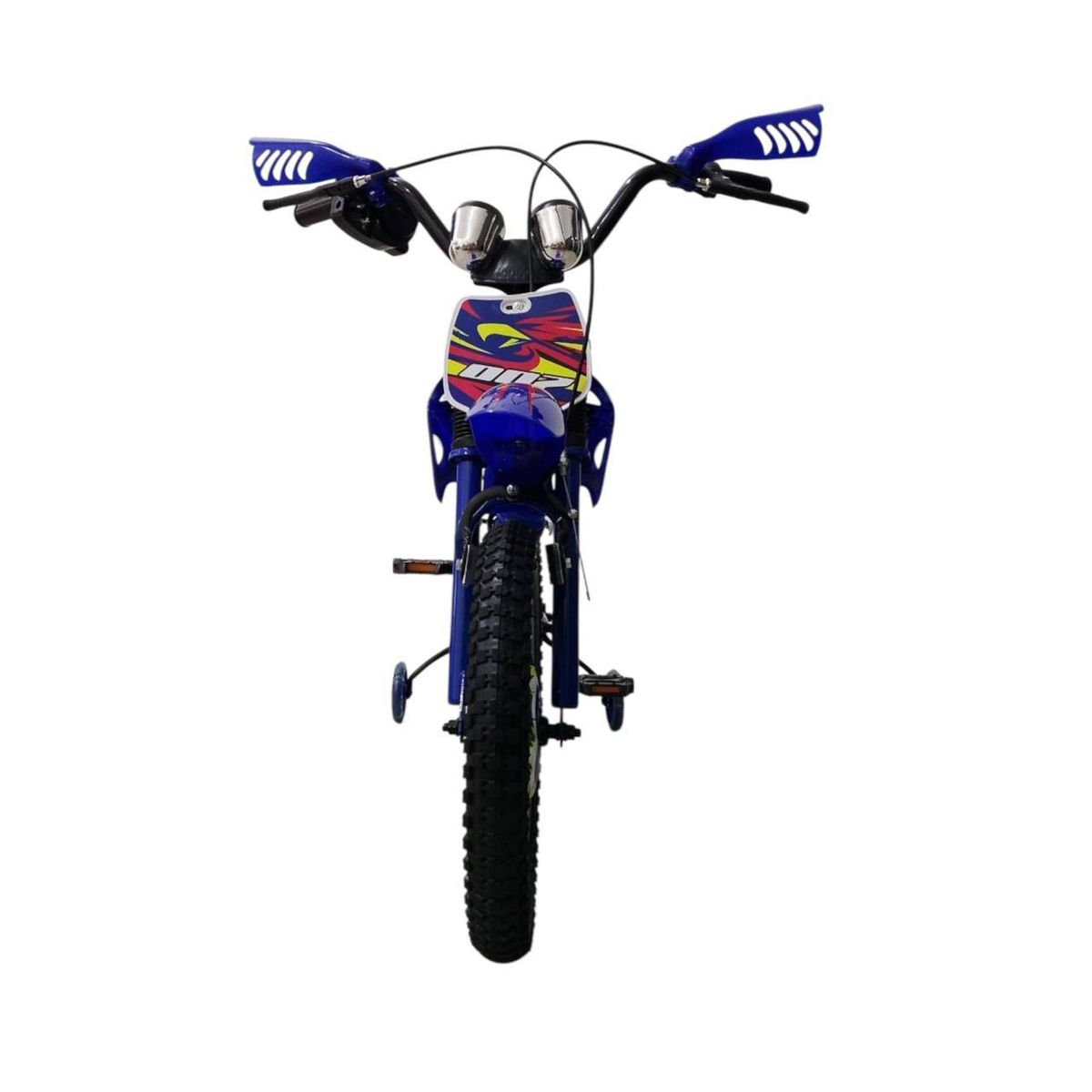 BRITOCHET - Bicimoto Bicicleta Niño Niña Sonidos Realista Rin 16 4 a 9 Años REF BC9226