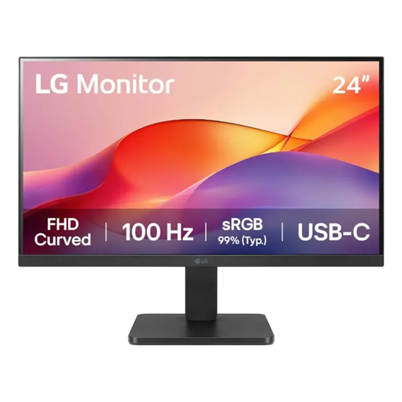 LG - Monitor LG 24 24U421A Curvo FHD de 1000Hz