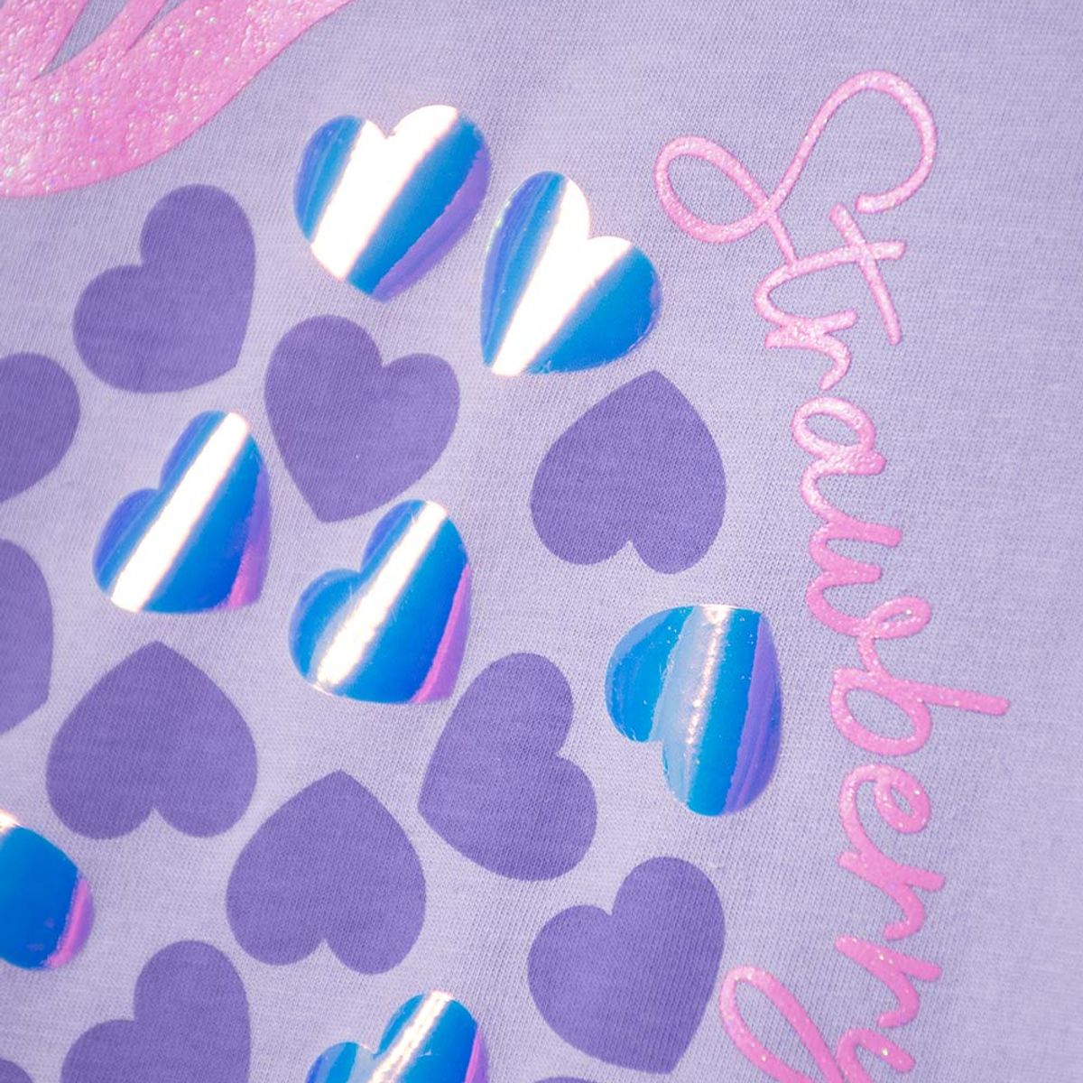 MIC - Camiseta de Mic manga corta lavanda claro para niña