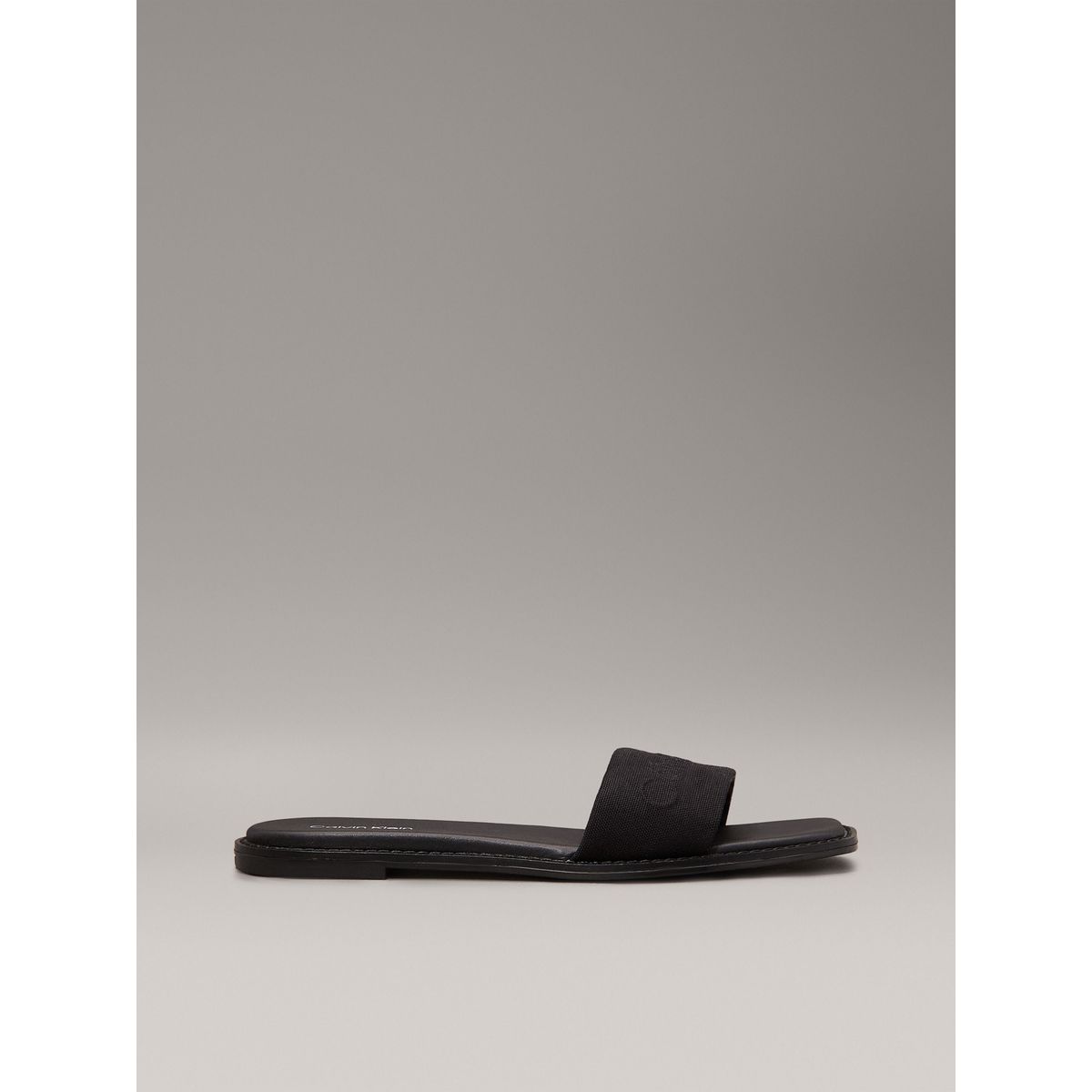 CALVIN KLEIN - Sandalias negro de lona Calvin Klein