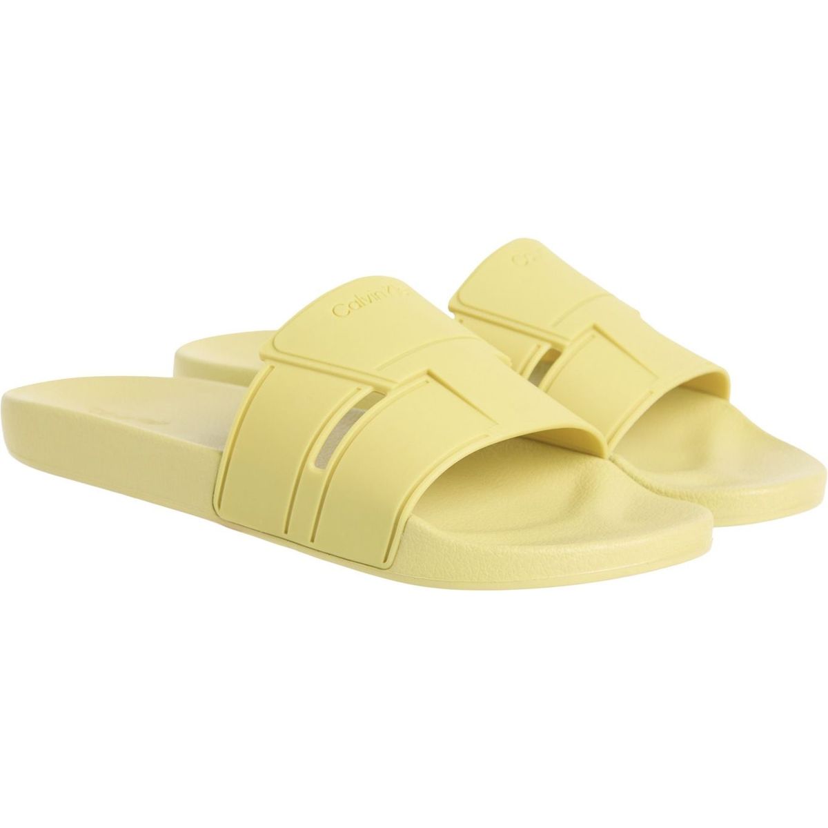 CALVIN KLEIN - Sandalias verde con logotipo Calvin Klein