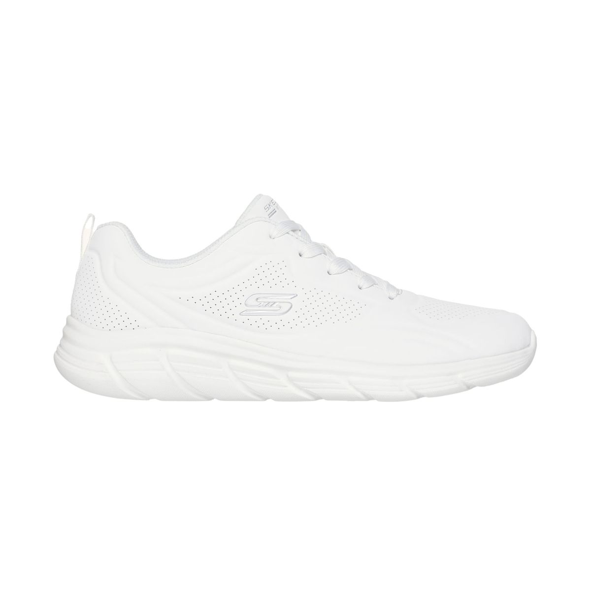 SKECHERS - Tenis Skechers Mujer Bobs B flex Lo Memory Foam Color Blanco