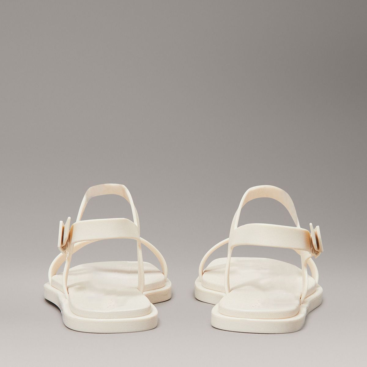 CALVIN KLEIN - Sandalias blanco plásticas - Jelly Calvin Klein
