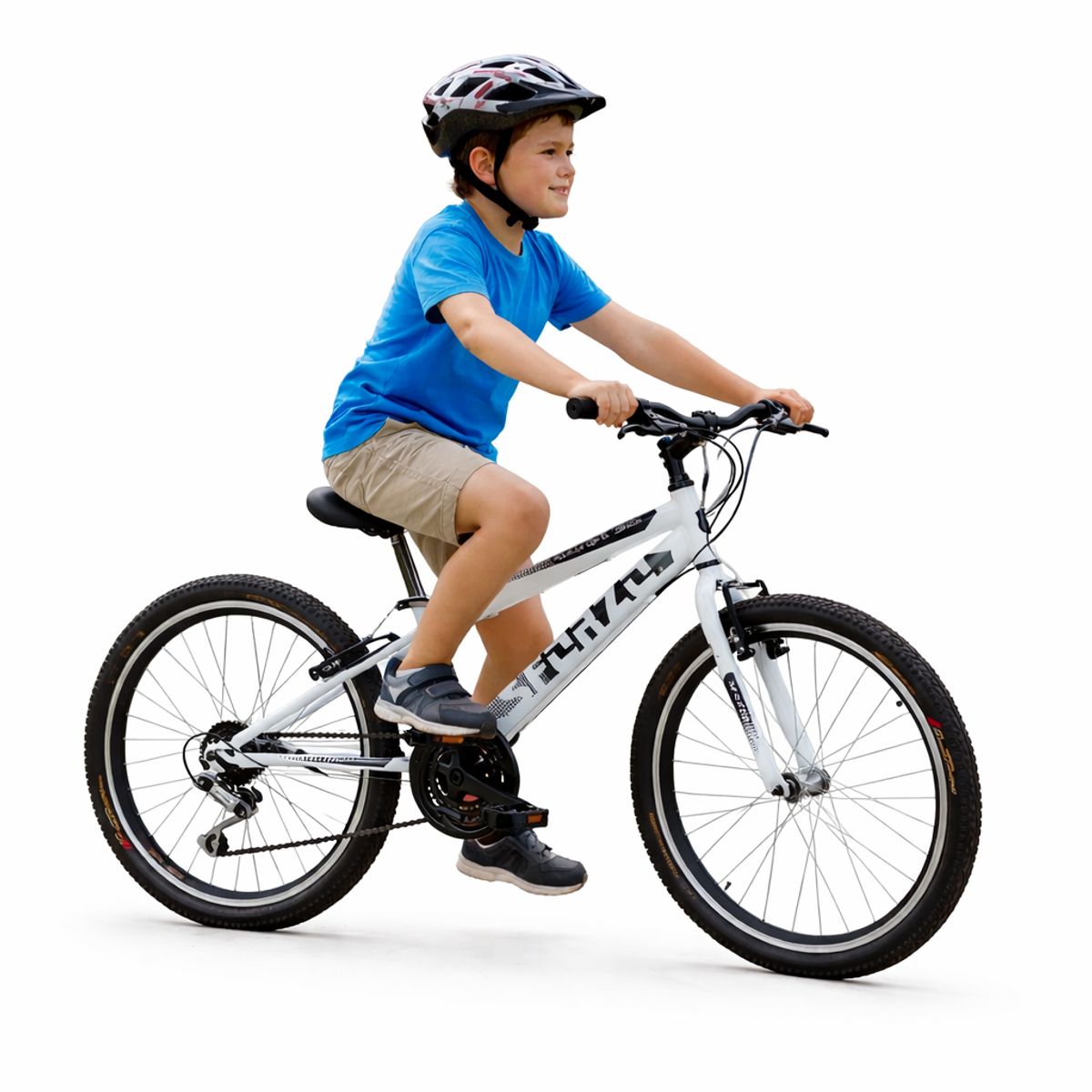 SFORZO - Bicicleta Niño Rin 24 Doble Pared 18 Cambios