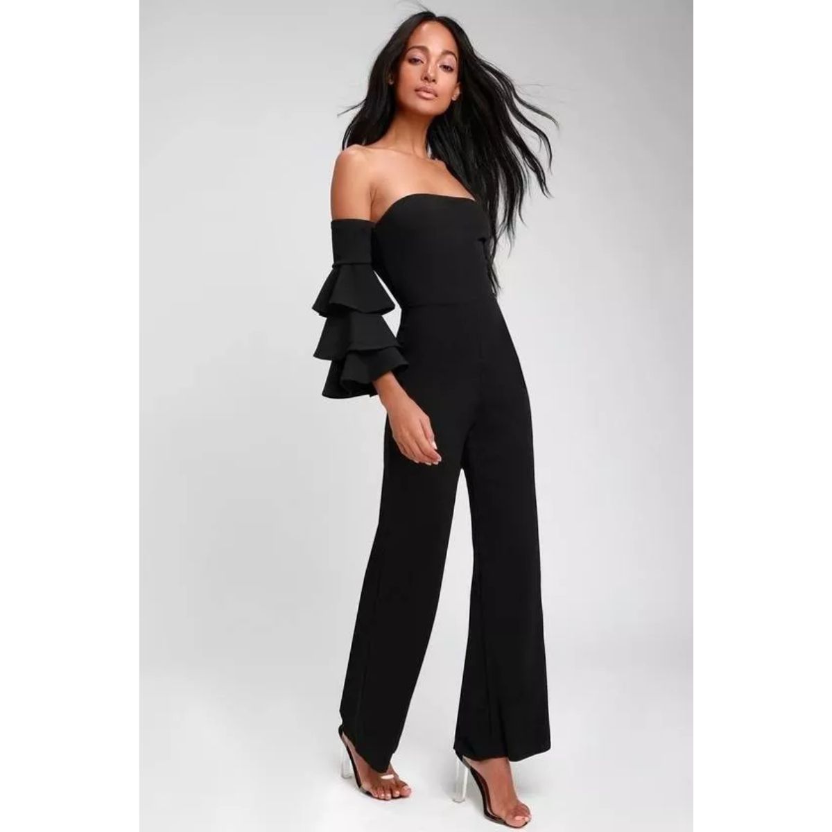 NEGRELI - ENTERIZO CASUAL CON MANGAS EN BOLEROS