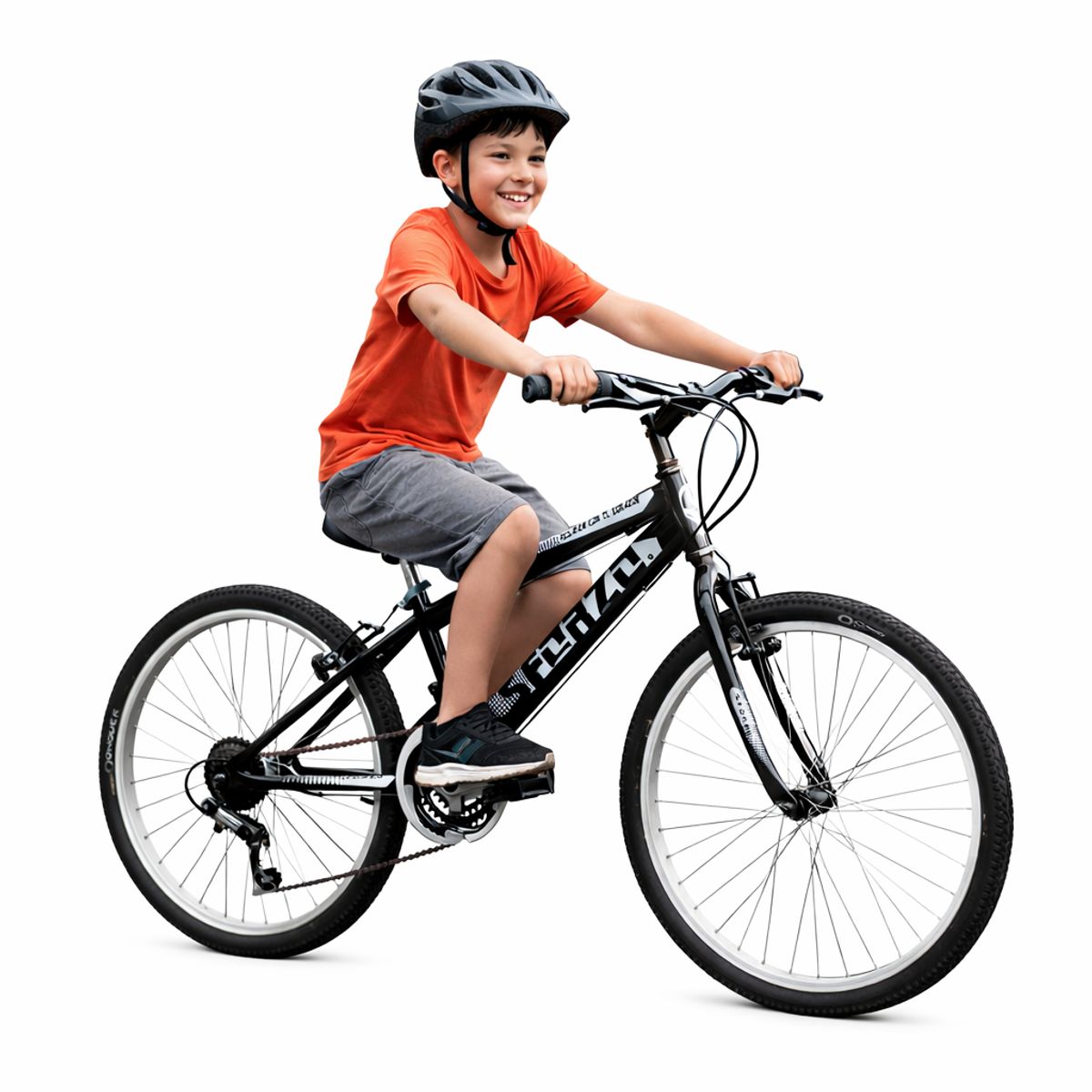 SFORZO - Bicicleta Niño Rin 24 En Aluminio 18 Cambios