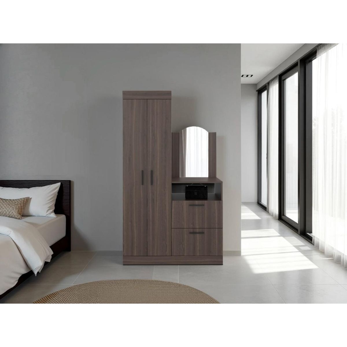 RTA DESIGN - Closet Tocador Praga, Milan, con  Espejo