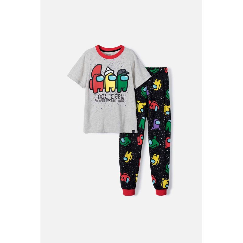AMONG US - Pijama Among Us manga corta para niño