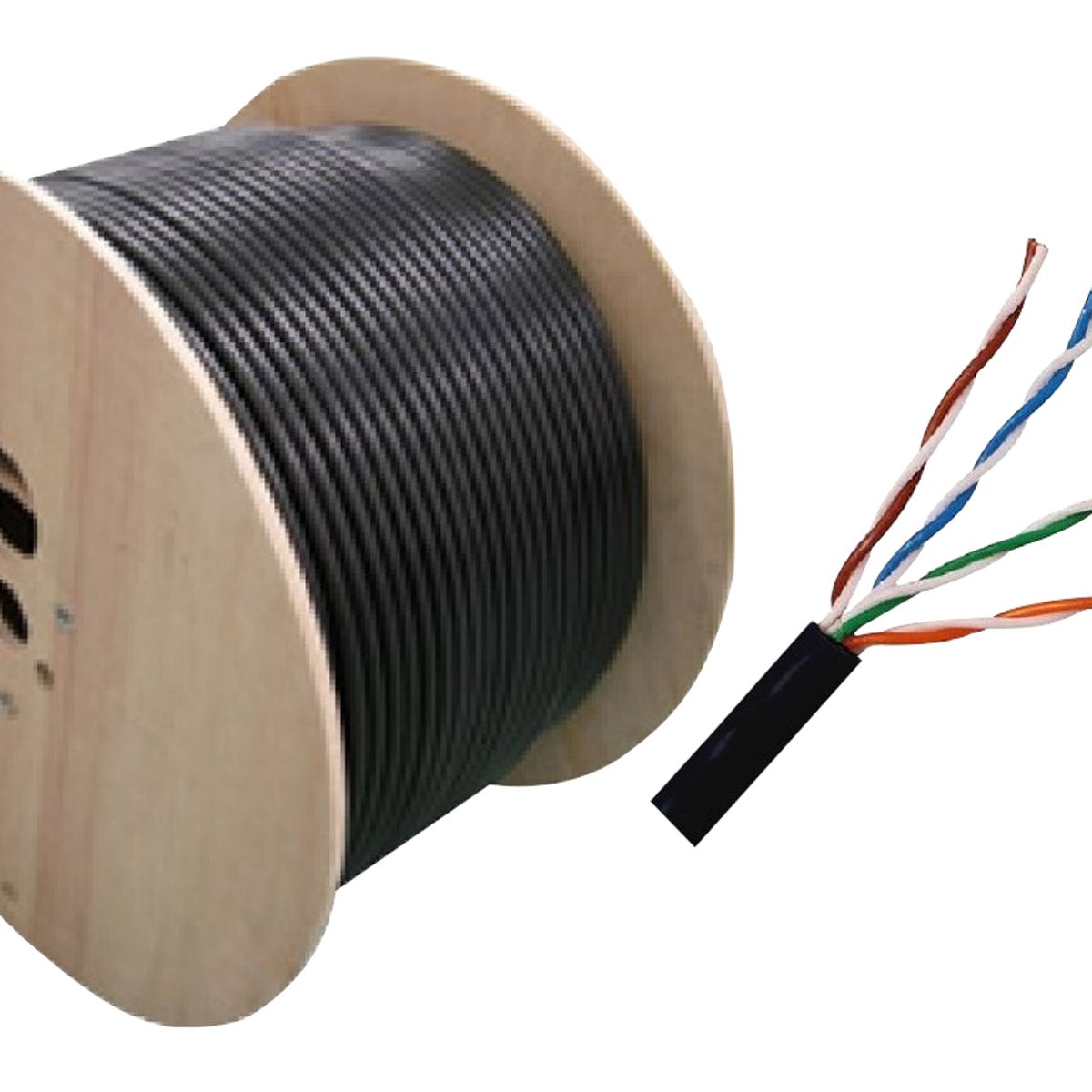 NEOTEK - Cable Red UTP CAT 6 305 mts Neotek Exterior Aleacion