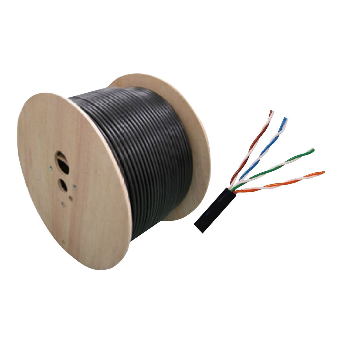 NEOTEK - Cable Red UTP CAT 6 305 mts Neotek Exterior Aleacion