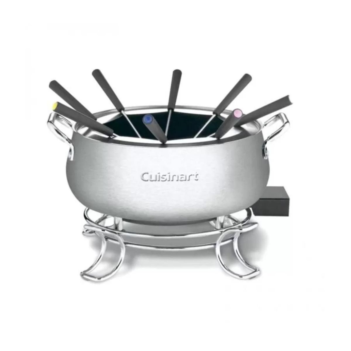 CUISINART - Set Olla Fondue Eléctrico Cuisinart CFO-3SSP1 en Acero Inoxidable