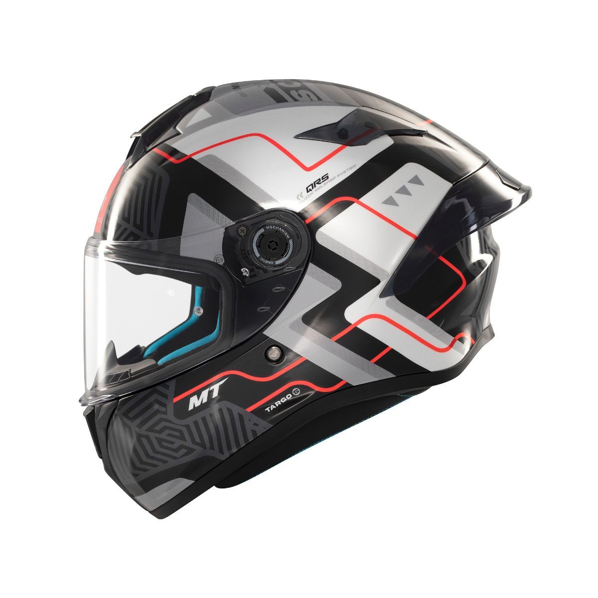 MT HELMETS - CASCO MT HELMETS TARGO S BRIK C0 BRILLO TALLA S