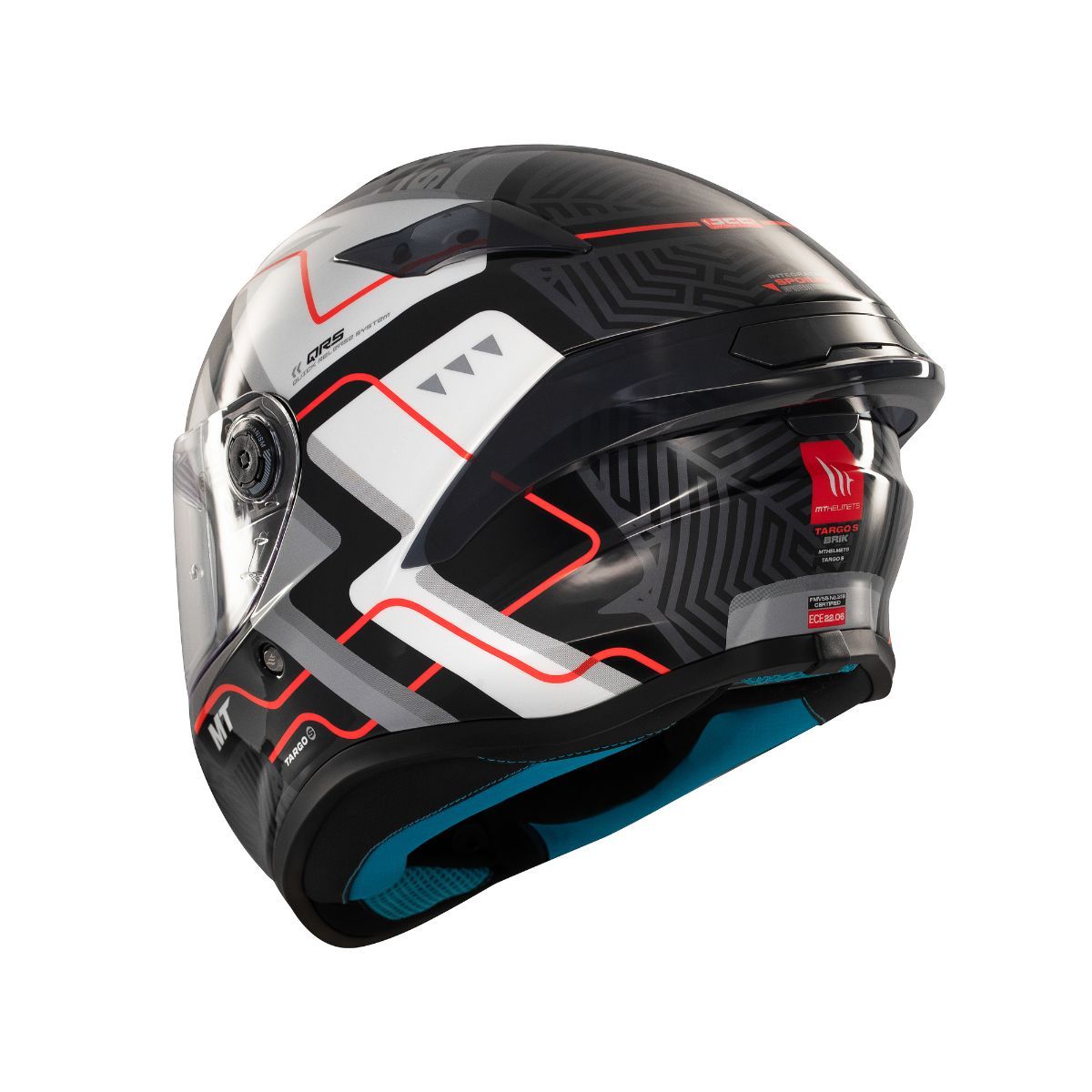 MT HELMETS - CASCO MT HELMETS TARGO S BRIK C0 BRILLO TALLA S