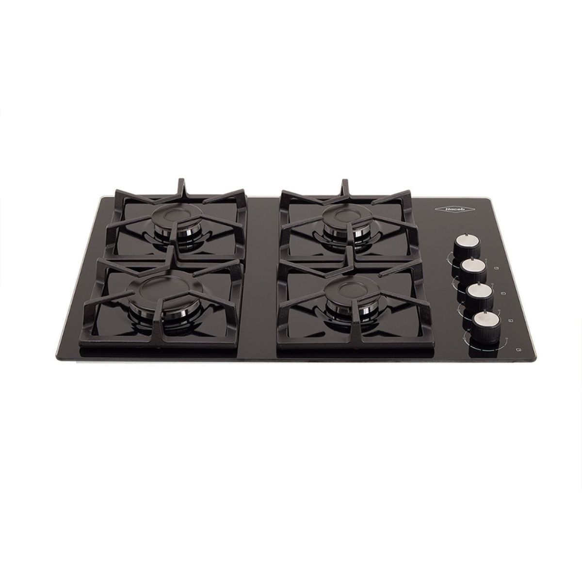 HACEB - Estufa de empotrar cristal TA Haceb de 60x43 cm a gas natural