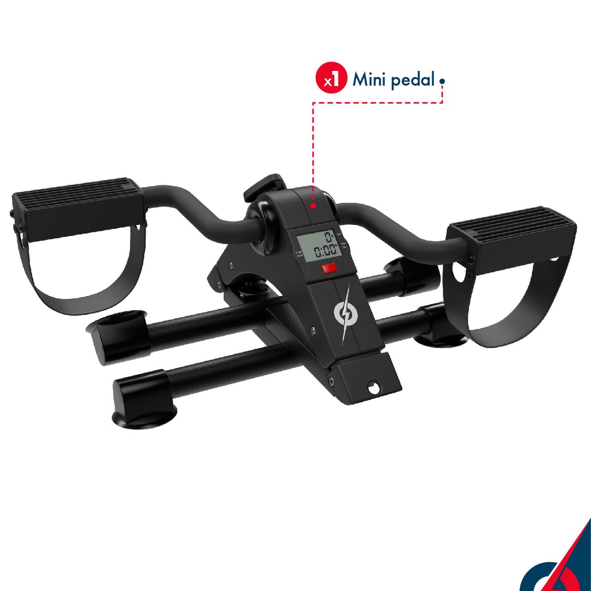 PBOLD - Mini Bicicleta Estática Ejercitador Pedal Portátil Pbold