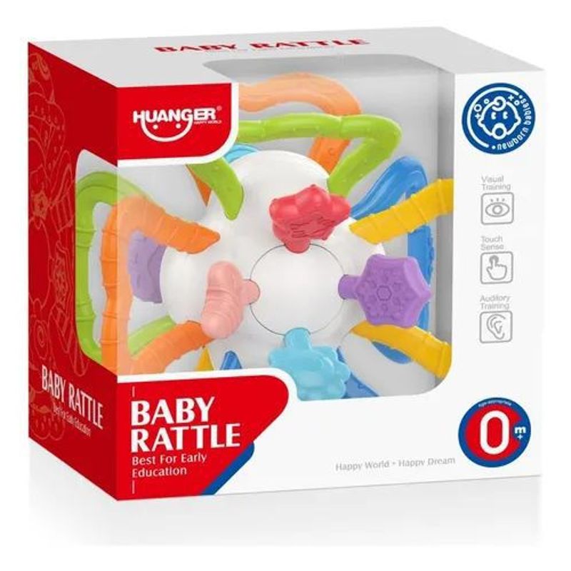 GENERICO - Juguete Mordedor Rascaencías Didáctico Para Bebé