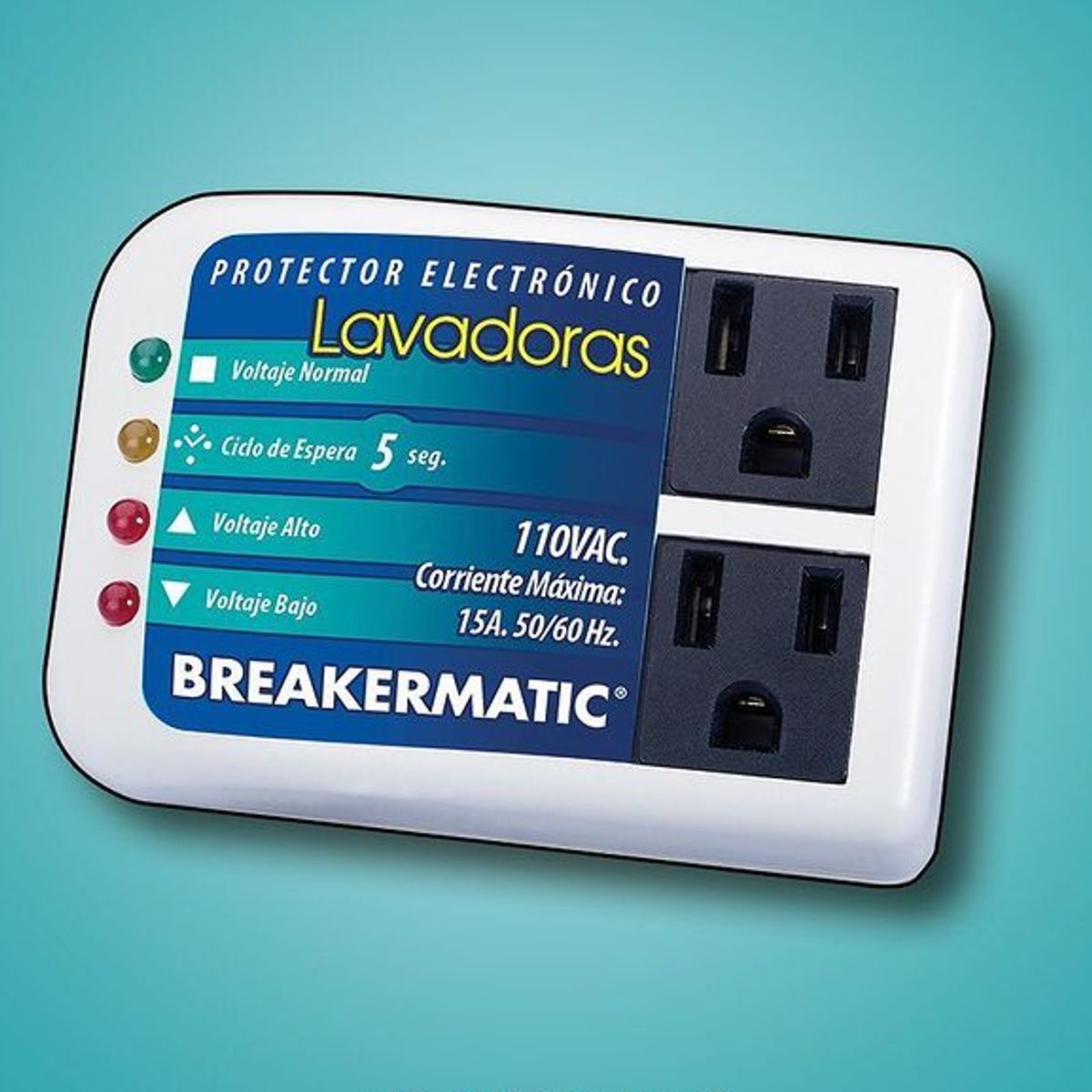 BREAKERMATIC - Protector De Voltaje Breakermatic Para Lavadoras