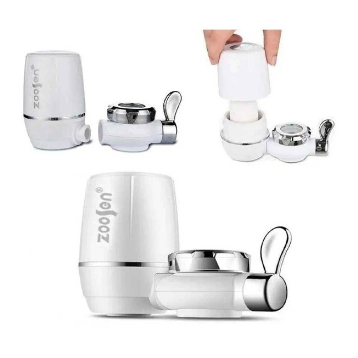 ZOOSEN - Filtro Purificador De Agua Domestico Para Grifo 7 Niveles