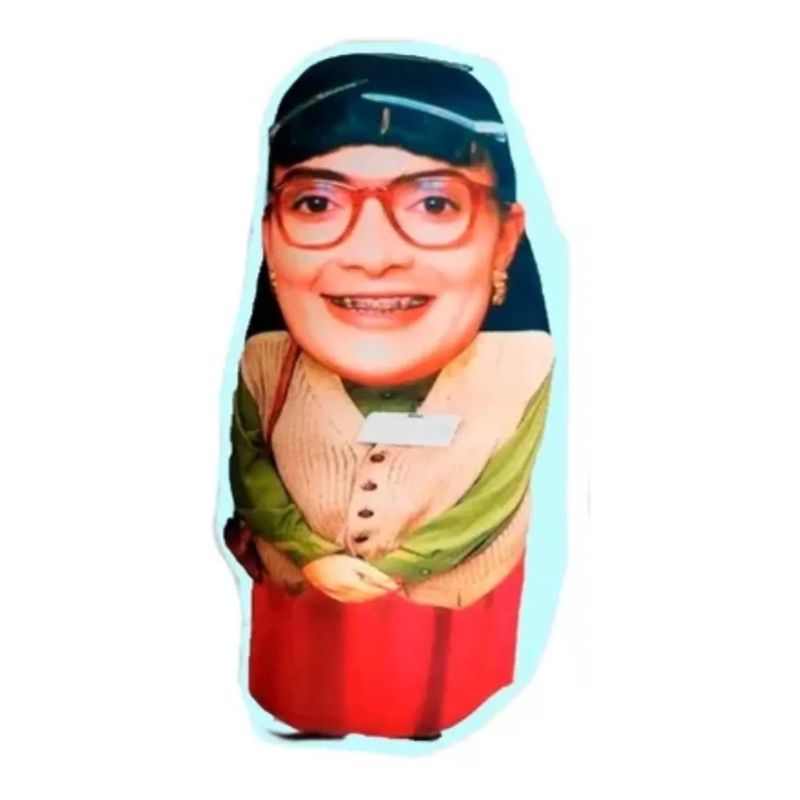 GENERICO - Cojin Betty La Fea Chiquita - Cojin Decorativo Blanco