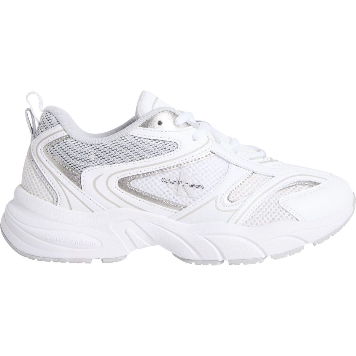 CALVIN KLEIN - Tenis multicolor retro de malla Calvin Klein