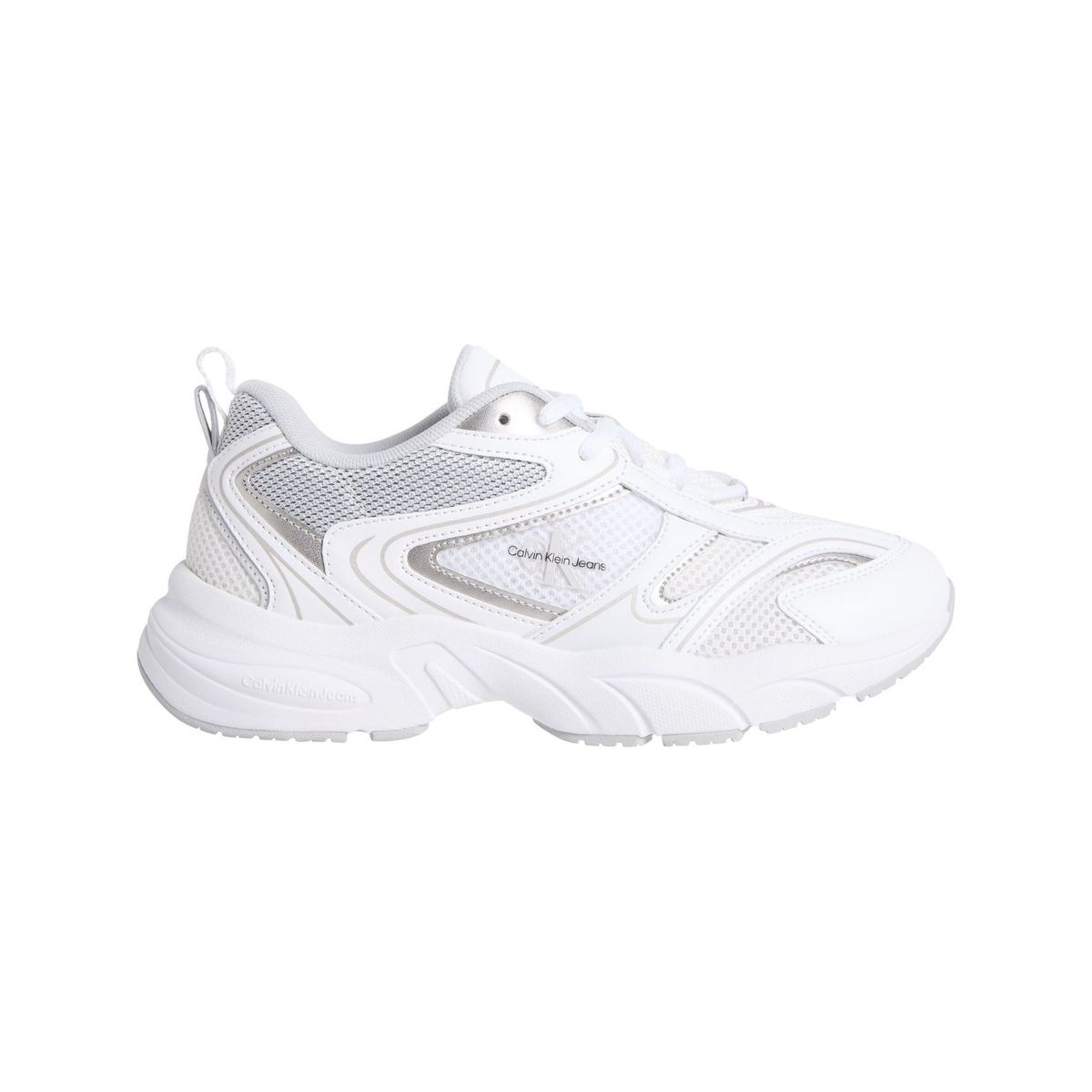 CALVIN KLEIN - Tenis multicolor retro de malla Calvin Klein