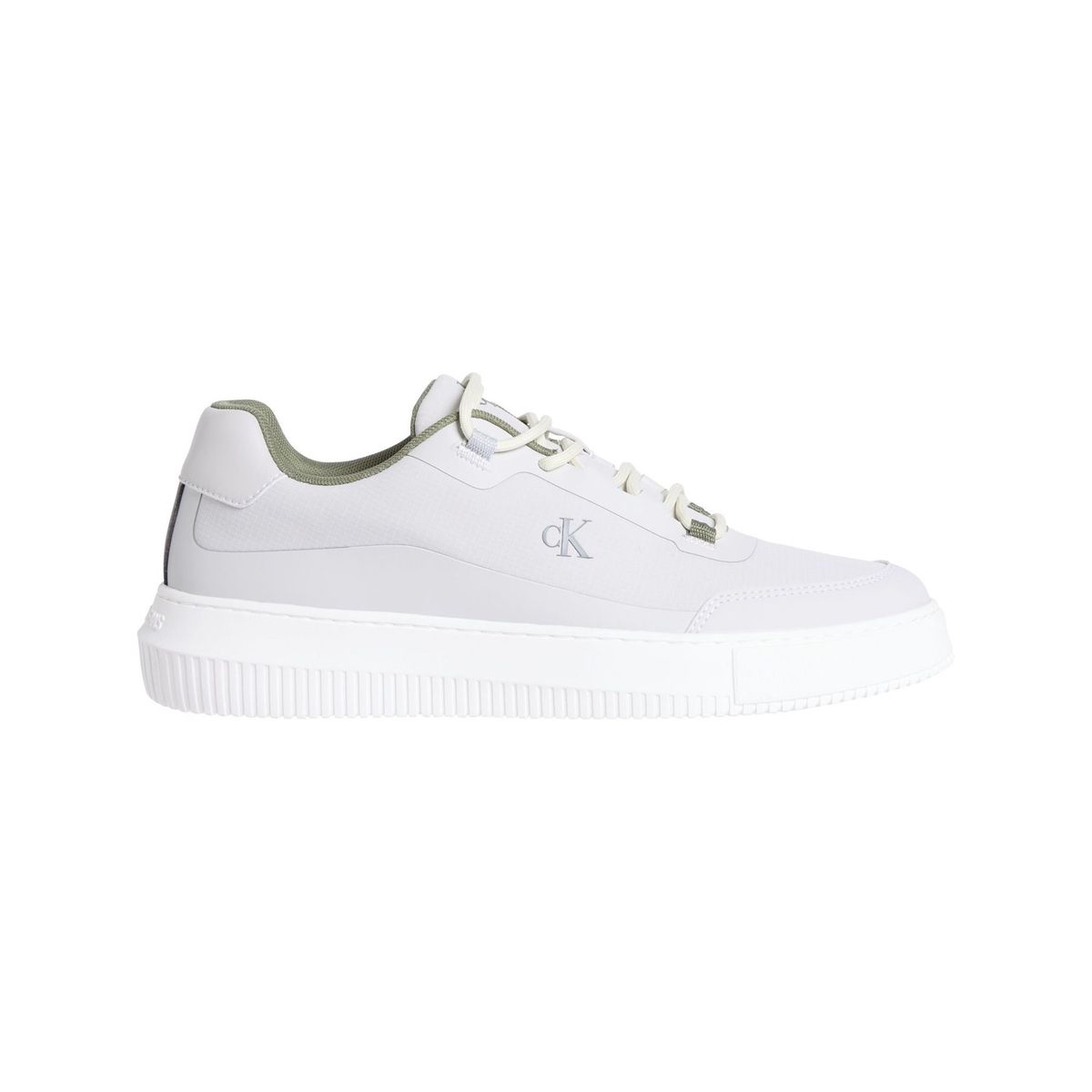 CALVIN KLEIN - Tenis gris Ripstop Calvin Klein