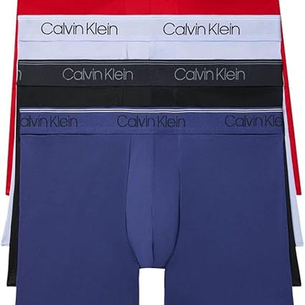 CALVIN KLEIN - Pack negro de 4 boxer brief - micro stretch Calvin Klein