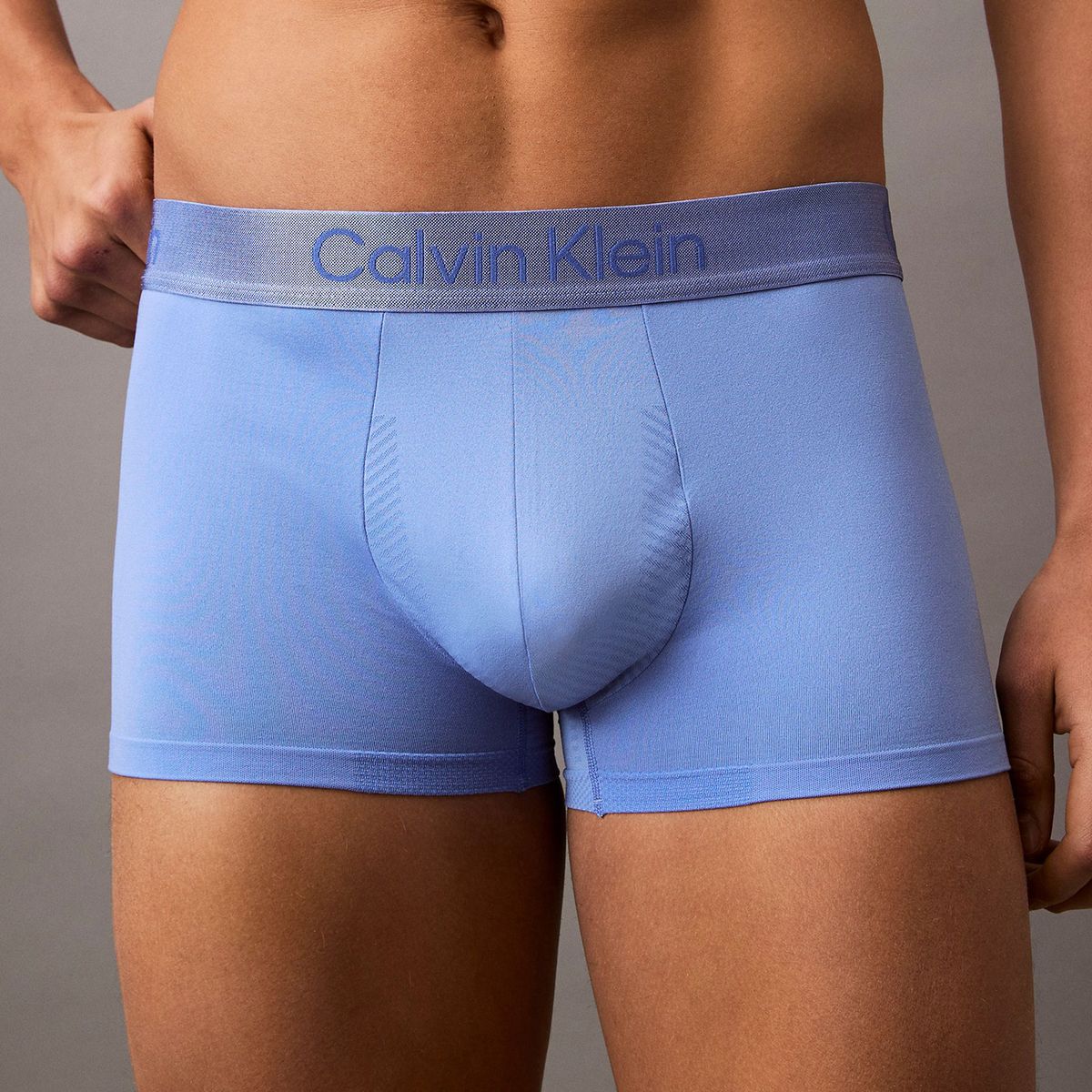 CALVIN KLEIN - Boxer azul low rise trunk - Pro fit micro Calvin Klein