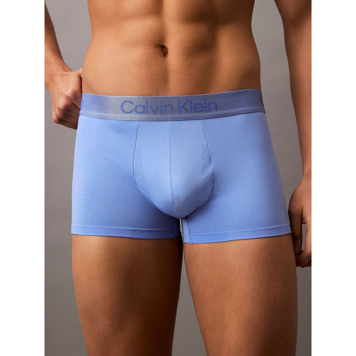 CALVIN KLEIN - Boxer azul low rise trunk - Pro fit micro Calvin Klein