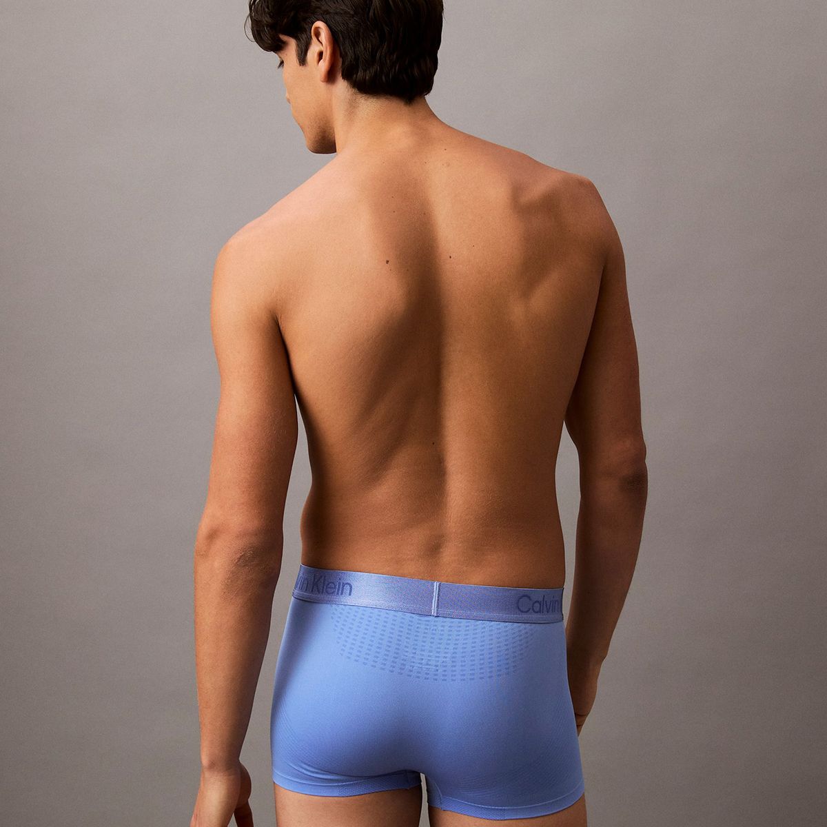 CALVIN KLEIN - Boxer azul low rise trunk - Pro fit micro Calvin Klein