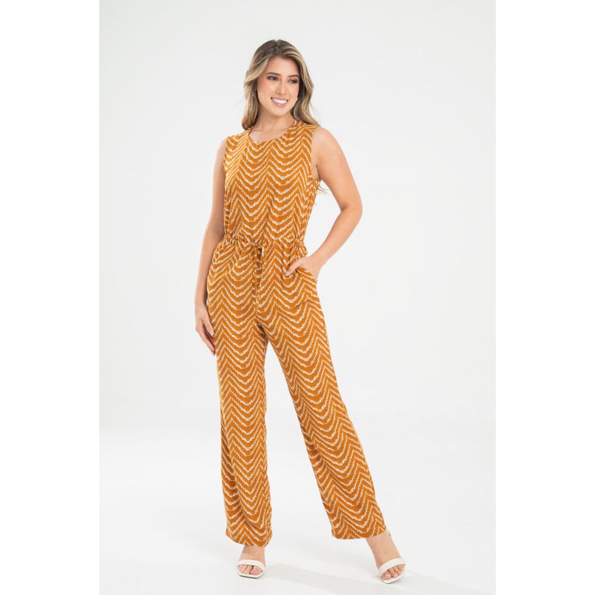 RAGGED - Enterizo largo lashaky Amarillo mostaza Ragged