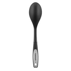 Cuisinart Cuchara Sólida De Nailon, Gris Con Mango Naranja