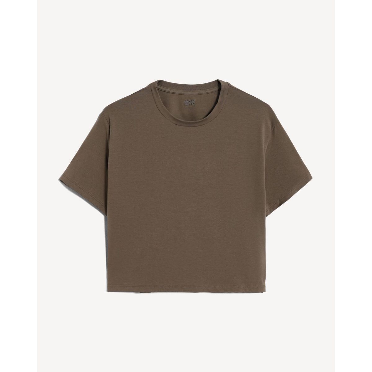 SEVEN SEVEN - Camiseta Para Mujer Manga Corta Cuello Redondo Color Verde Marca Seven Seven #28096572