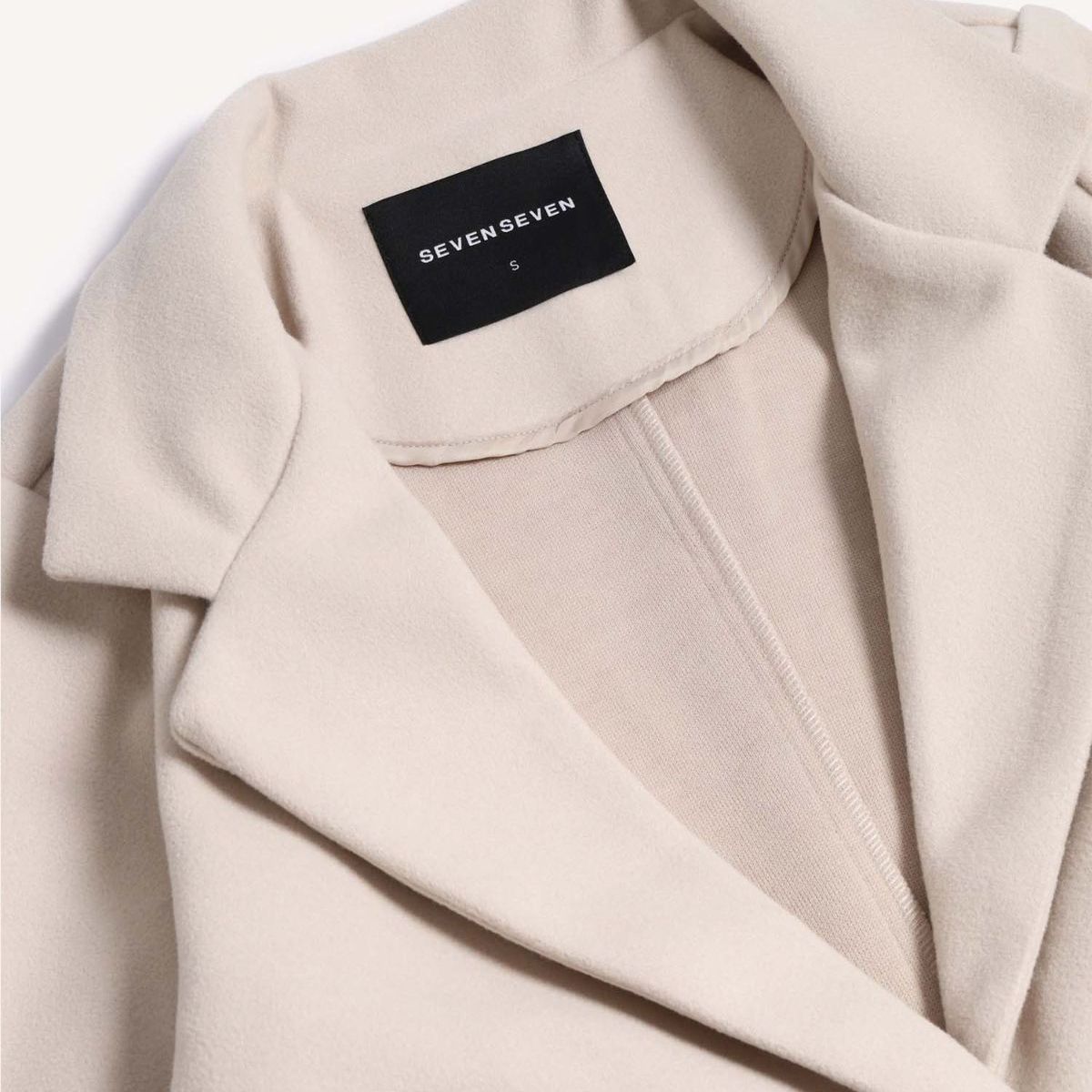 SEVEN SEVEN - Chaqueta Para Mujer Abrigo Color Beige Marca Seven Seven #28080989