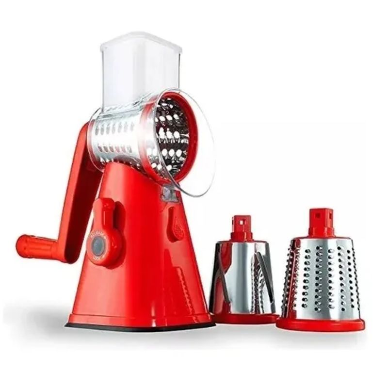 NUTRIBEN - Nutrislicer 3-en 1 Mandolina Giratoria Pica/corta Verduras