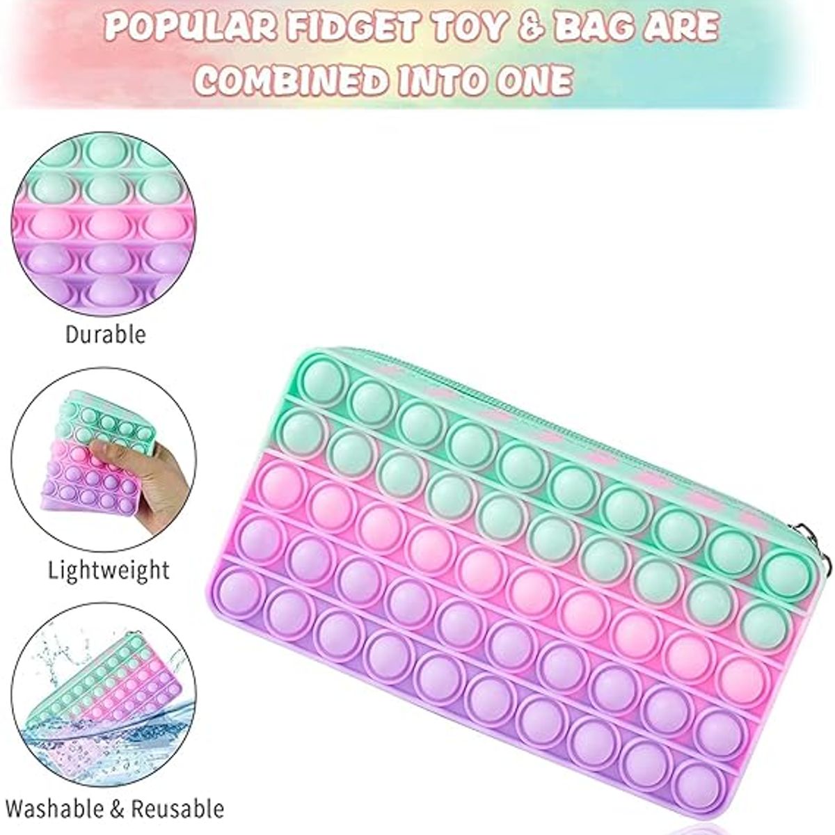 GENERICO - Cartuchera Pop It Grande