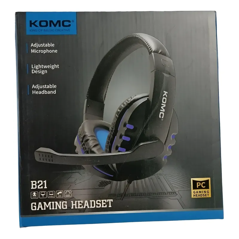 GENERICO - Diadema Gamer Auricular Estereo 7.1 Luz Led X1 Plug