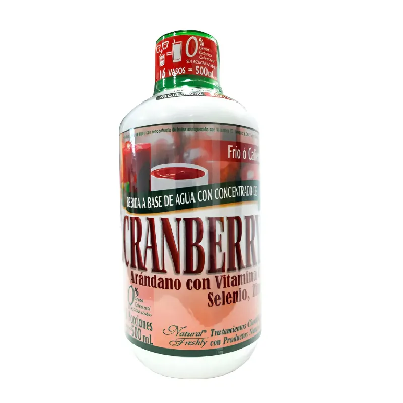 NATURAL FRESHLY - SUPLEMENTO CON FRUTA CONCENTRADA DE ARANDANO CRAMBERRY
