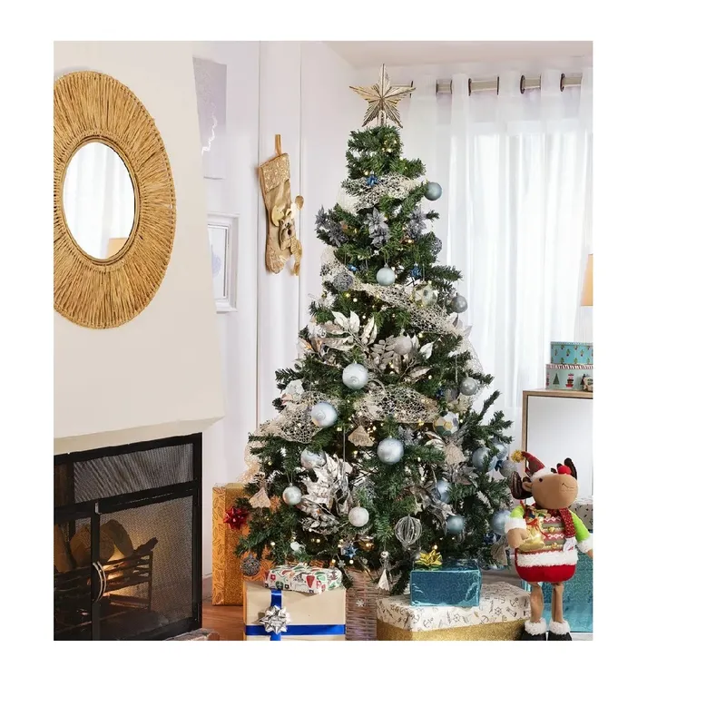 GENERICO - ARBOL DE NAVIDAD 1.80CM 712 RAMAS VERDE
