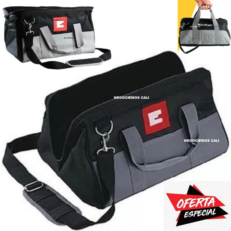 EINHELL - Maletín Porta Herramienta Lona 28x40cm Einhell 4530010 Negro