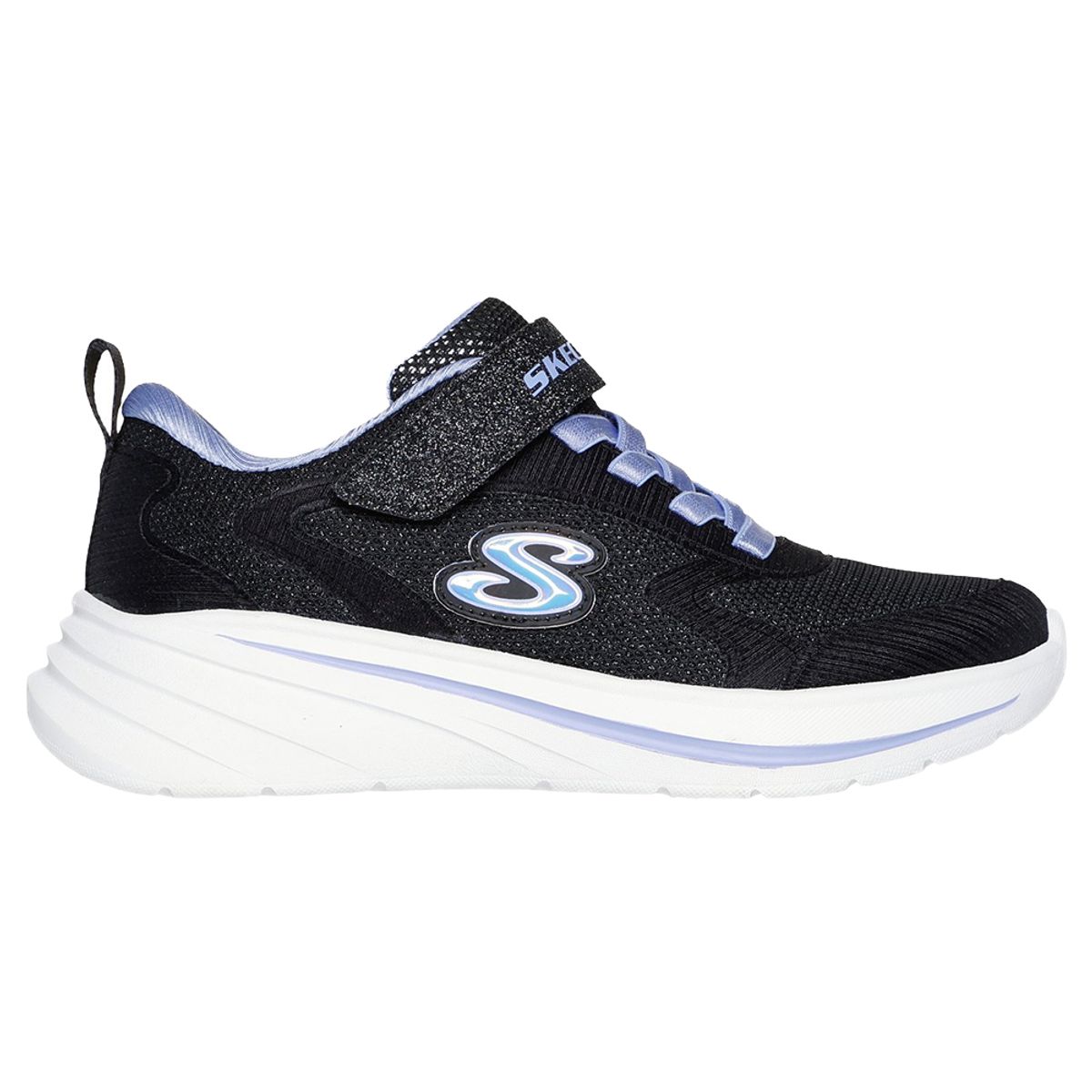 SKECHERS - Tenis Skechers Kids Wave 92 -Negro