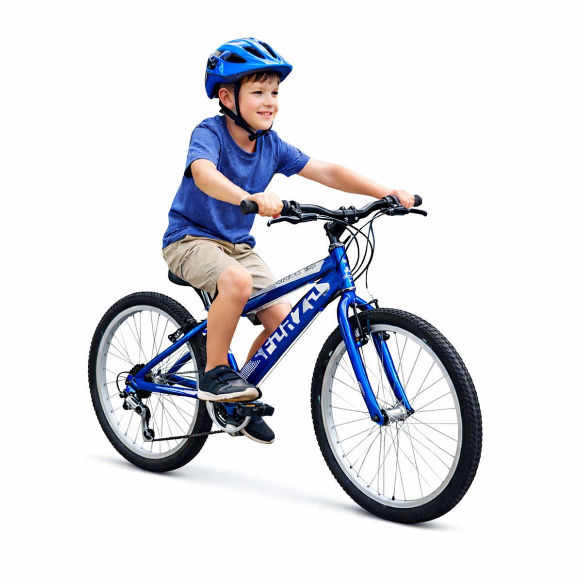 SFORZO - Bicicleta Niño Rin 24 En Aluminio 18 Cambios