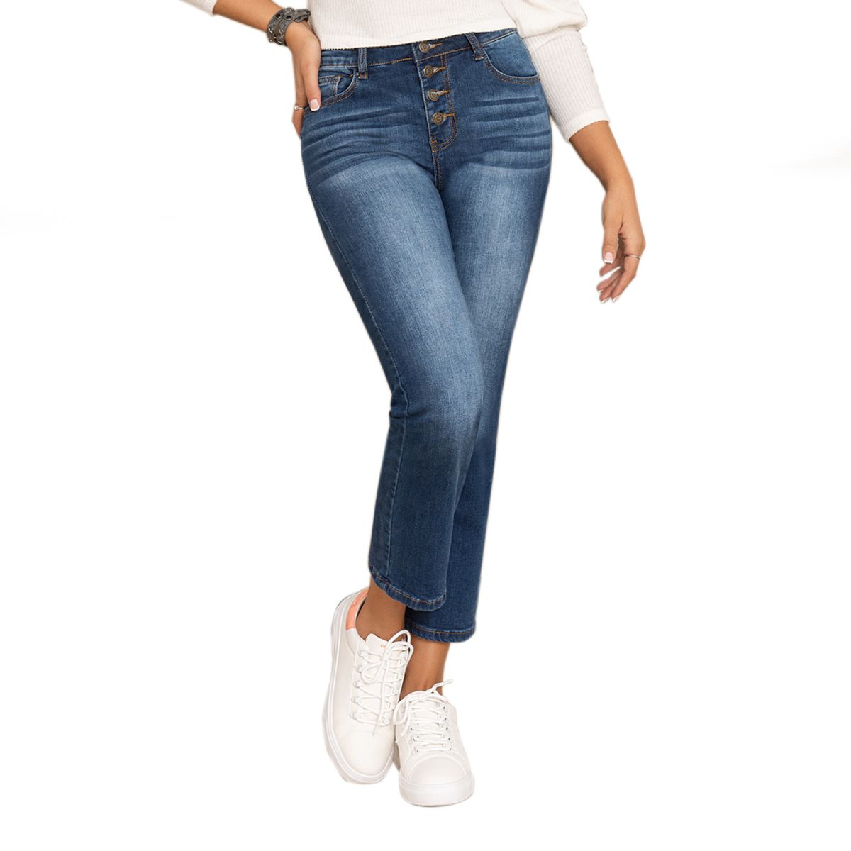 CROYDON - Jean Jimena Azul Croydon para Mujer