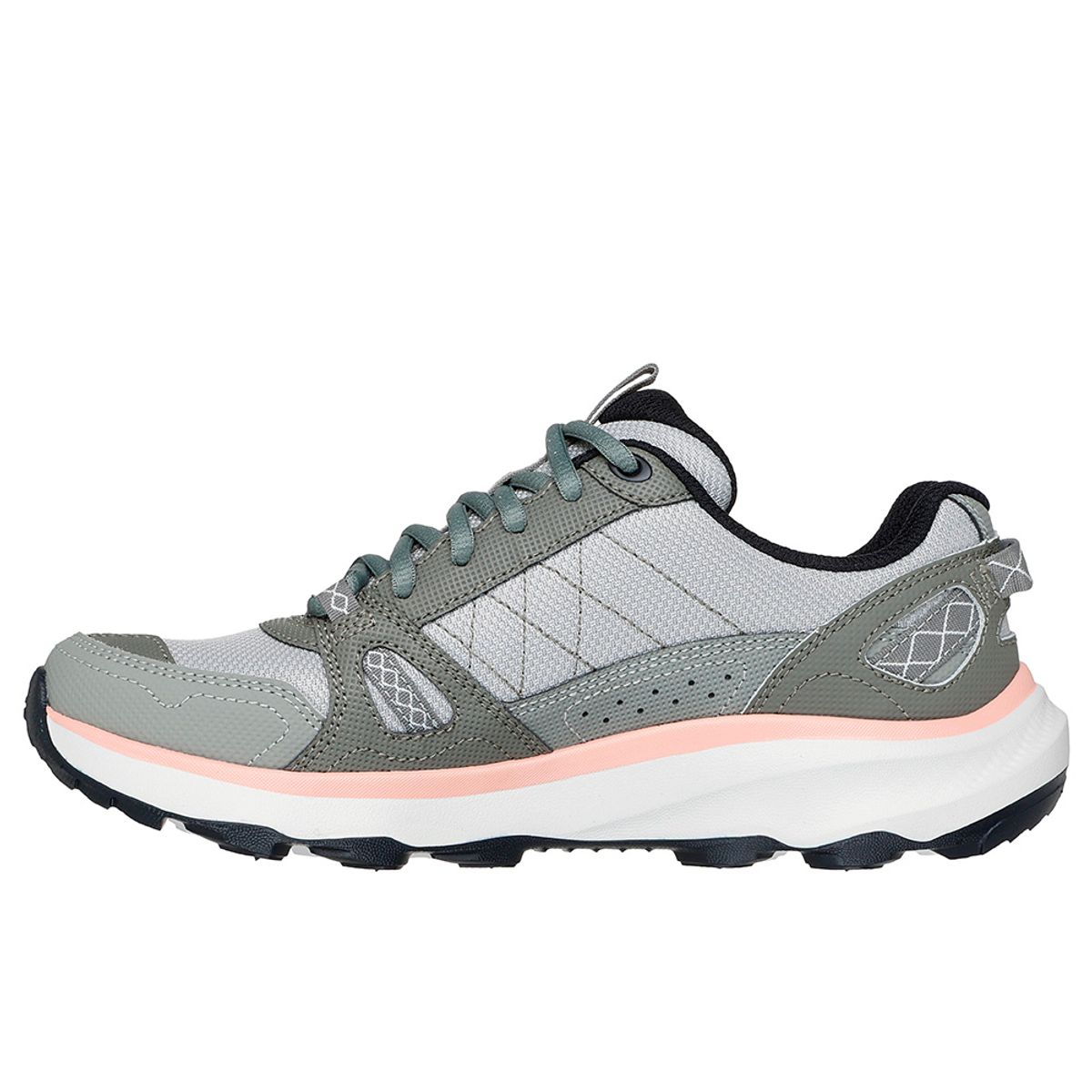 SKECHERS - Tenis Skechers Mujer   Ridge Oak - Gris - Blanco