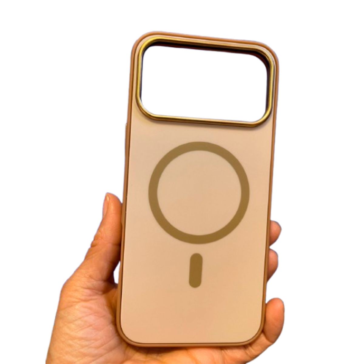 GENERICO - Estuche Funda Urban Soft case compatible con Iphone 17 pro max Cafe