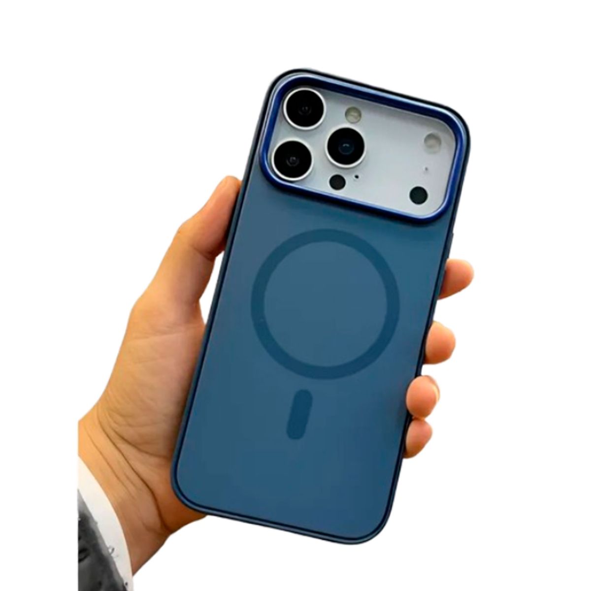 GENERICO - Estuche Funda Urban Soft case compatiblre con Iphone 17 pro max Azul
