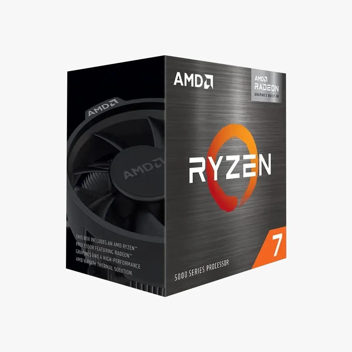 AMD - PC Gamer Ryzen 7 5700G / 48GB RAM / 1.5TB SSD / 5 FANS PECERA / Monitor 22" FHD