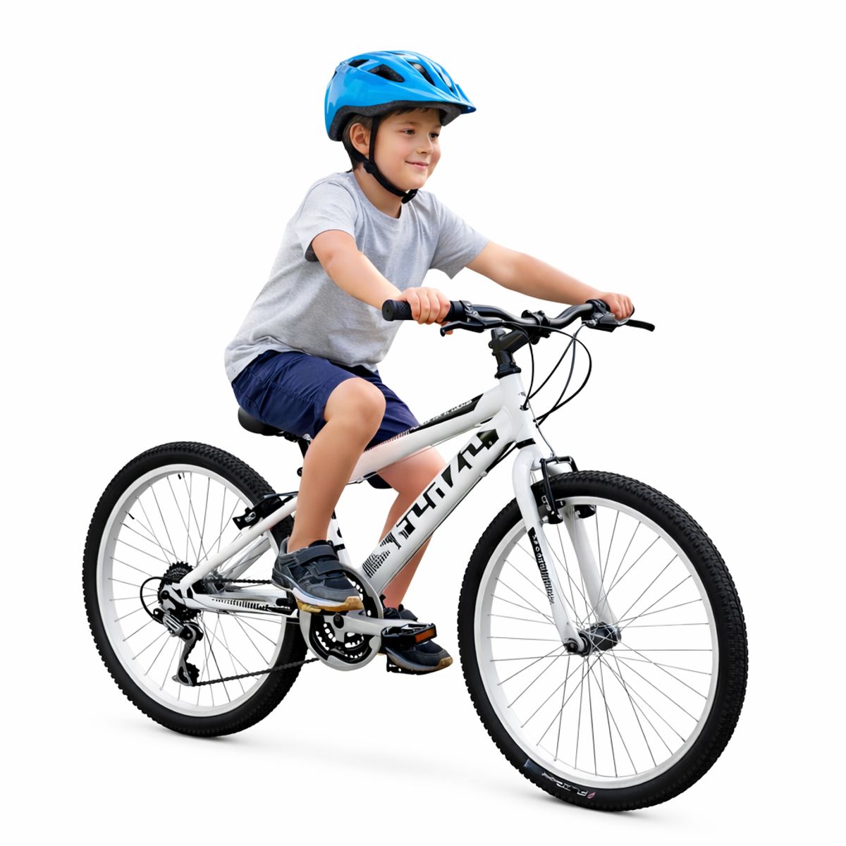 SFORZO - Bicicleta Niño Rin 24 En Aluminio 18 Cambios