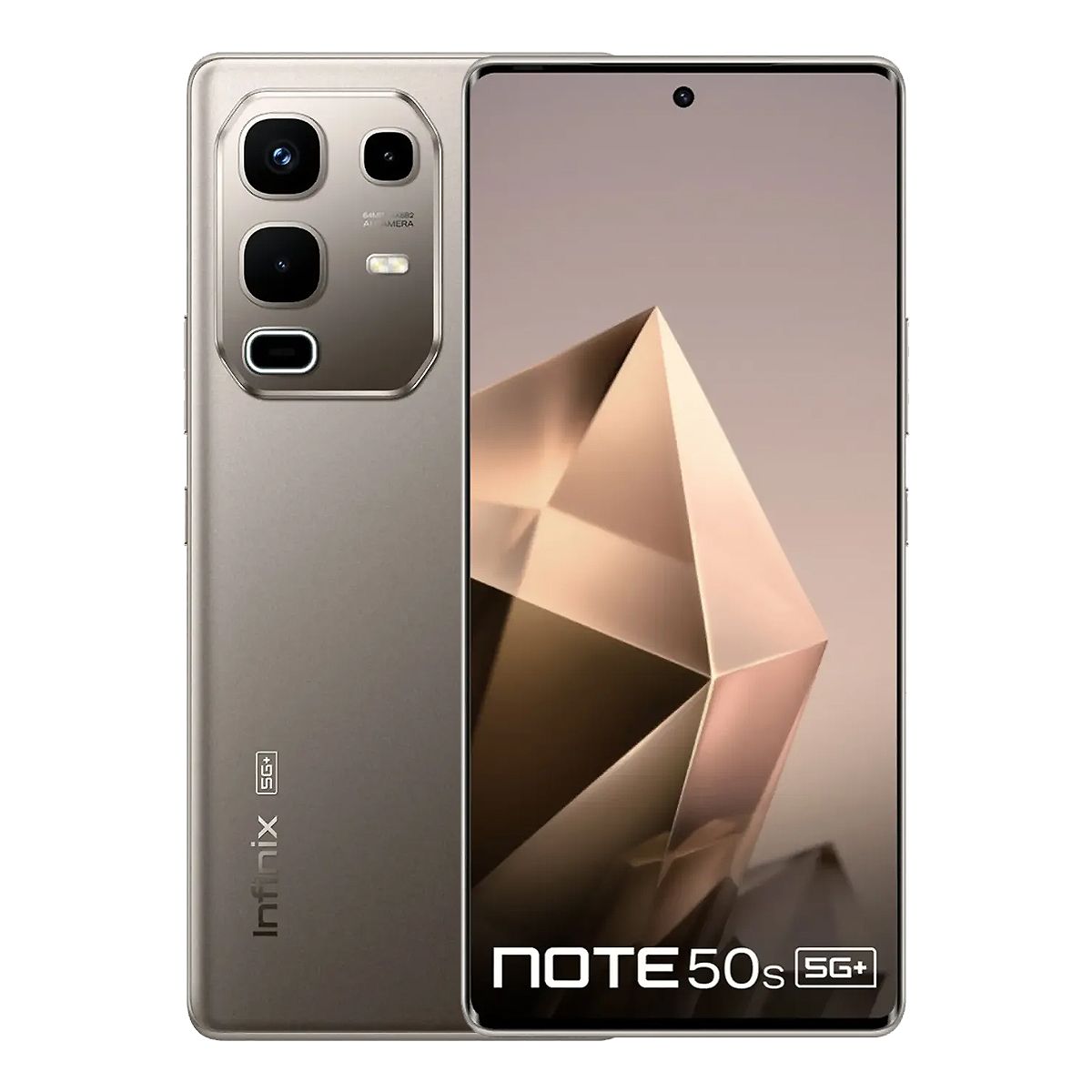 INFINIX - Celular Infinix Note 50S 5G 256GB 8GB Ampliable a 16GB Gris